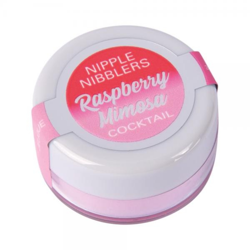Jelique Cocktail Nipple Nibblers Raspberry Mimosa 3g - Lickable Body
