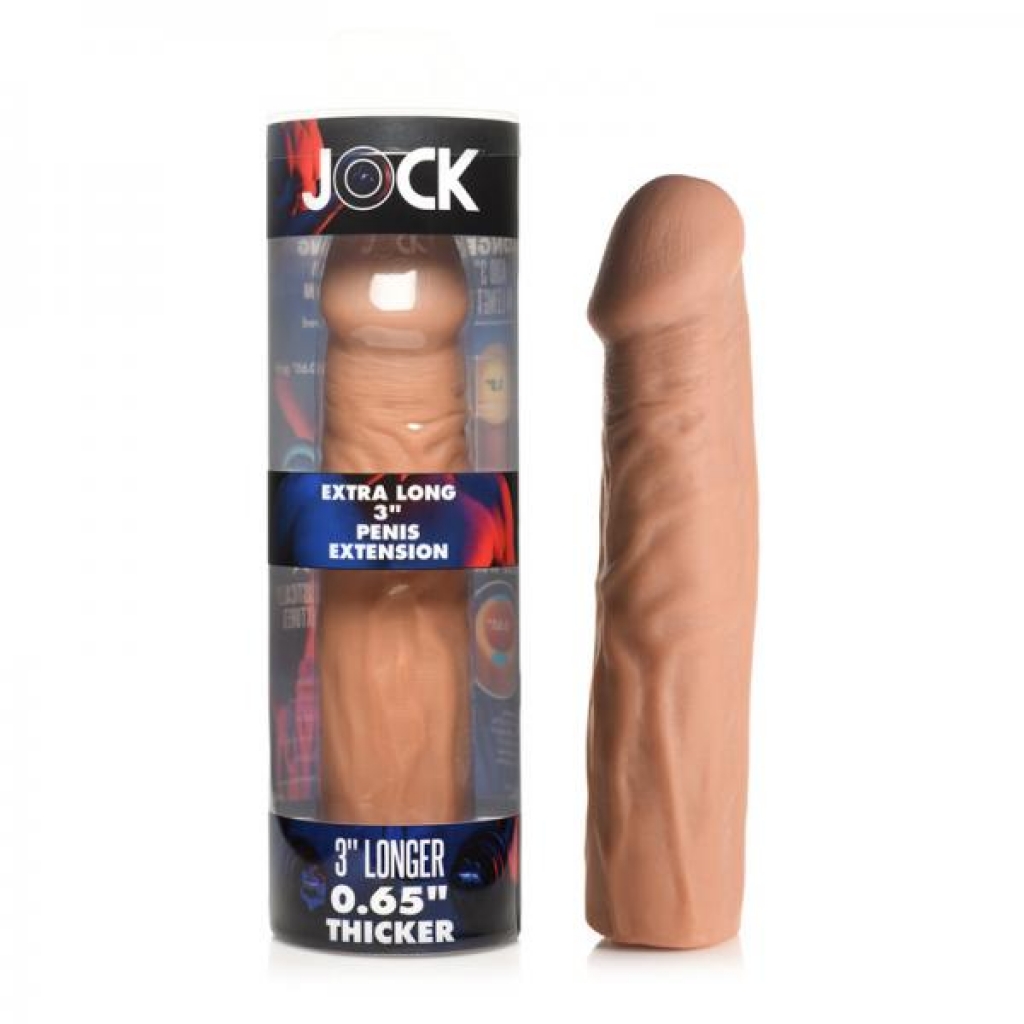 Jock Extra Long Penis Extension Sleeve 3in Medium - Penis Extensions