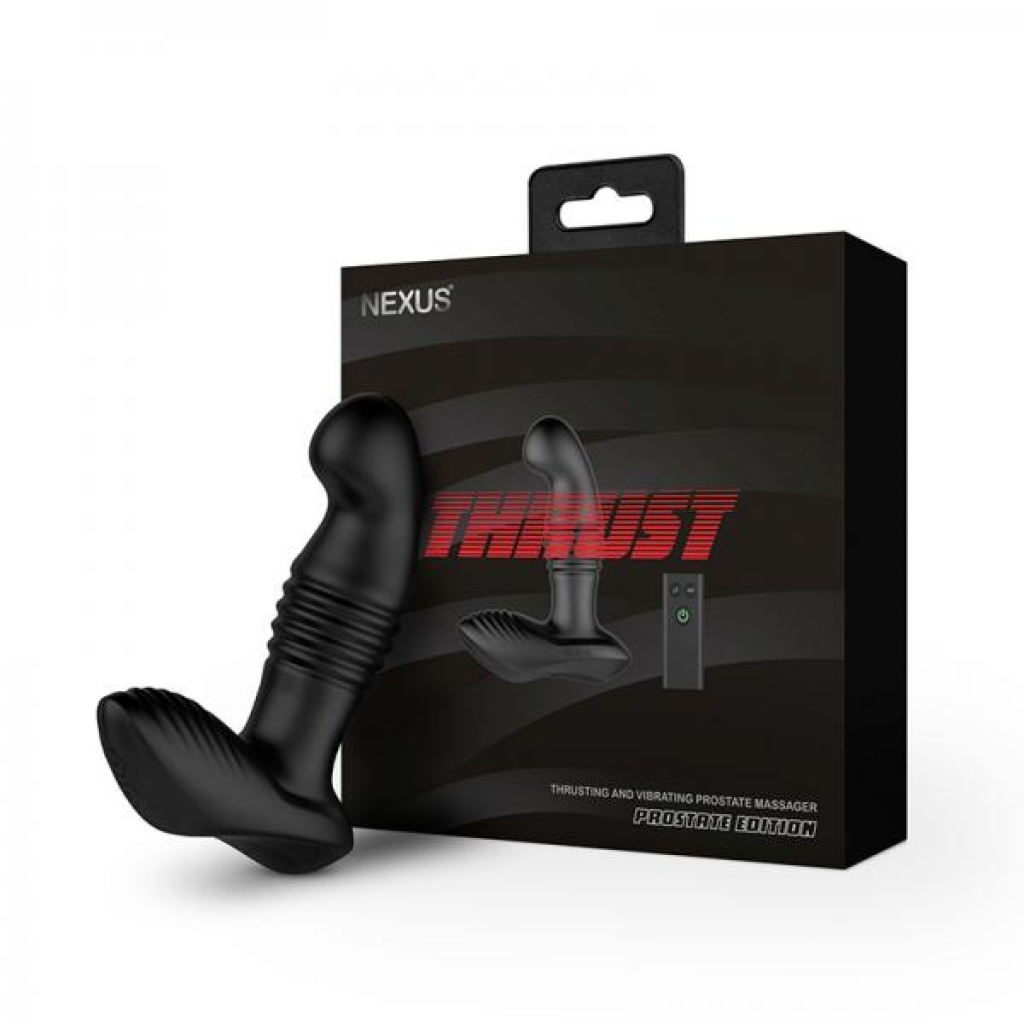 Nexus Thrust Prostate Edition Thrusting Vibrating Prostate And Perineum Massager Black - Body Massagers