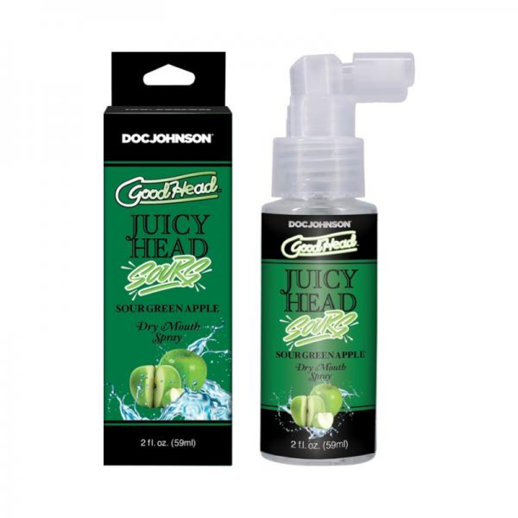 Goodhead Juicy Head Dry Mouth Spray Sour Green Apple 2oz - Oral Sex