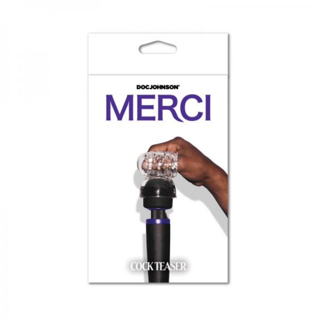 Merci Wand Attachment Cock Teaser Clear - Kits & Sleeves