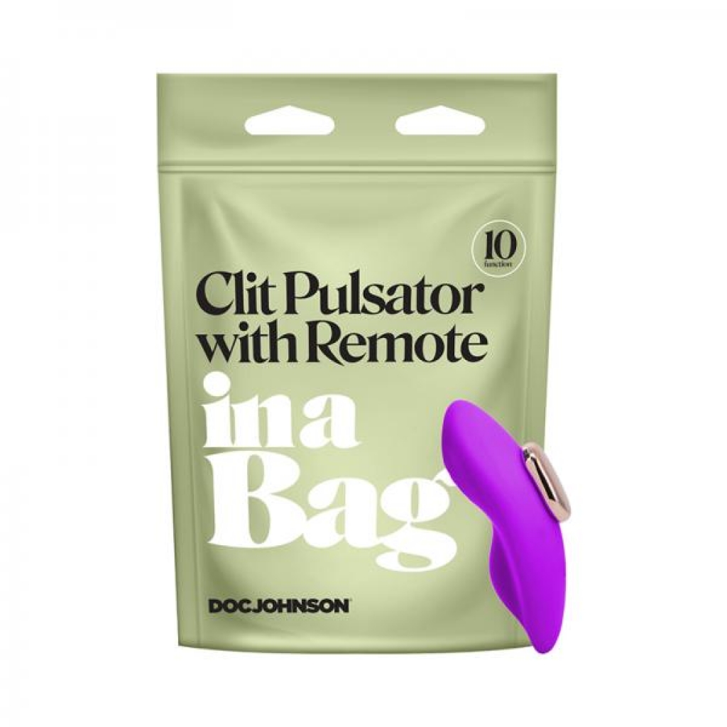 In A Bag Panty Vibe With Remote Purple - Clit Cuddlers