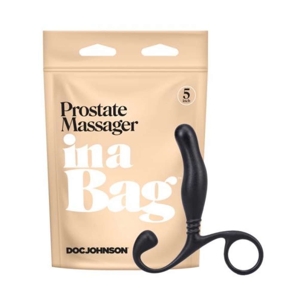 In A Bag Prostate Massager Black - Prostate Massagers