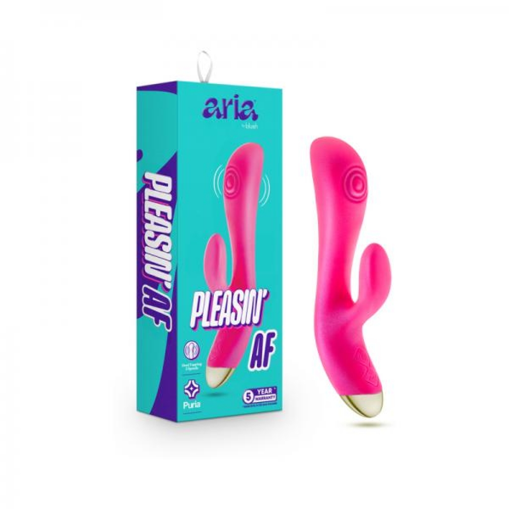 Aria Pleasin' Af Fuchsia - G-Spot Vibrators Clit Stimulators