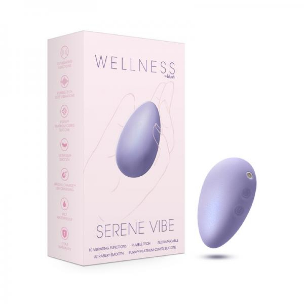 Wellness Serene Vibe Lavender - Palm Size Massagers