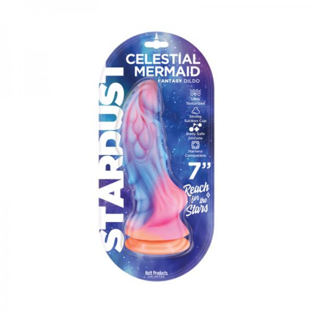 Stardust Celestial Mermaid 7 In. Silicone Dildo - Extreme Dildos
