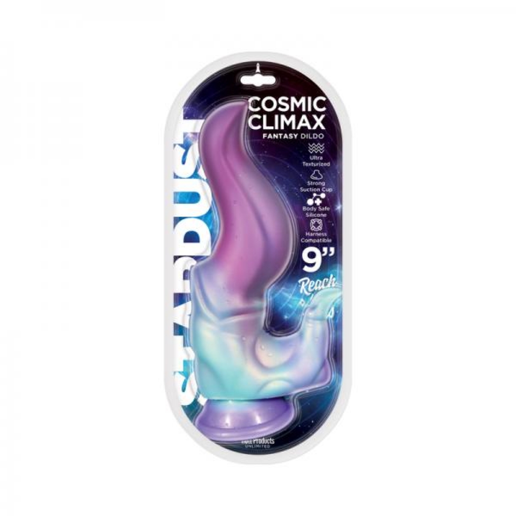 Stardust Cosmic Climax 9 In. Silicone Dildo - Extreme Dildos