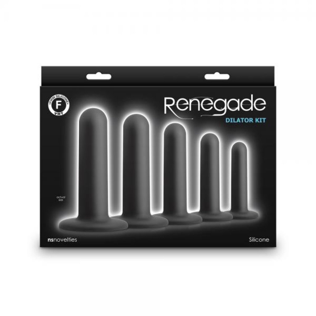 Renegade Dilator Kit Black - Anal Trainer Kits