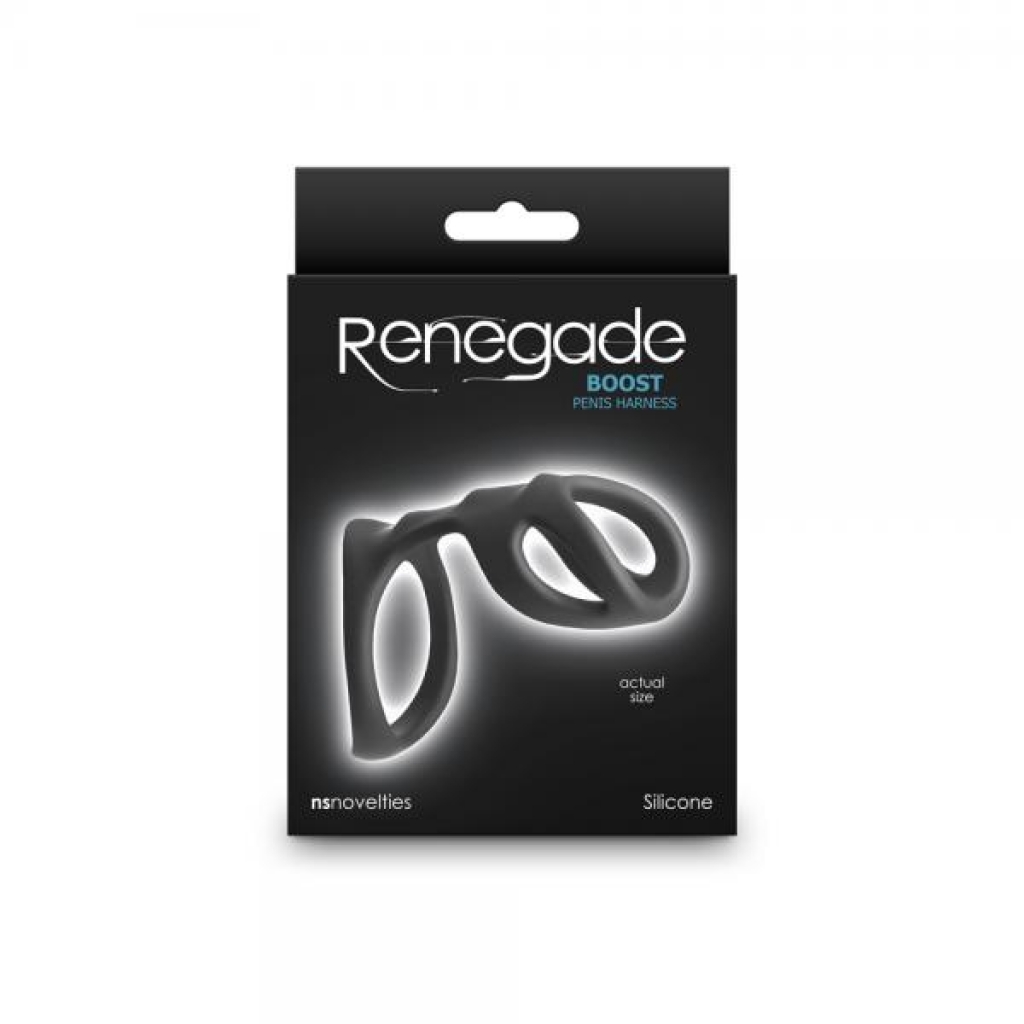 Renegade Boost Black - Luxury Penis Rings