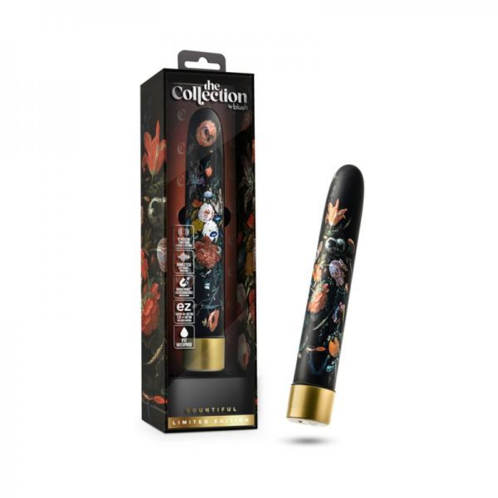 The Collection Bountiful Limited Edition Rechargeable 7 In. Vibrator  Flora - Traditional