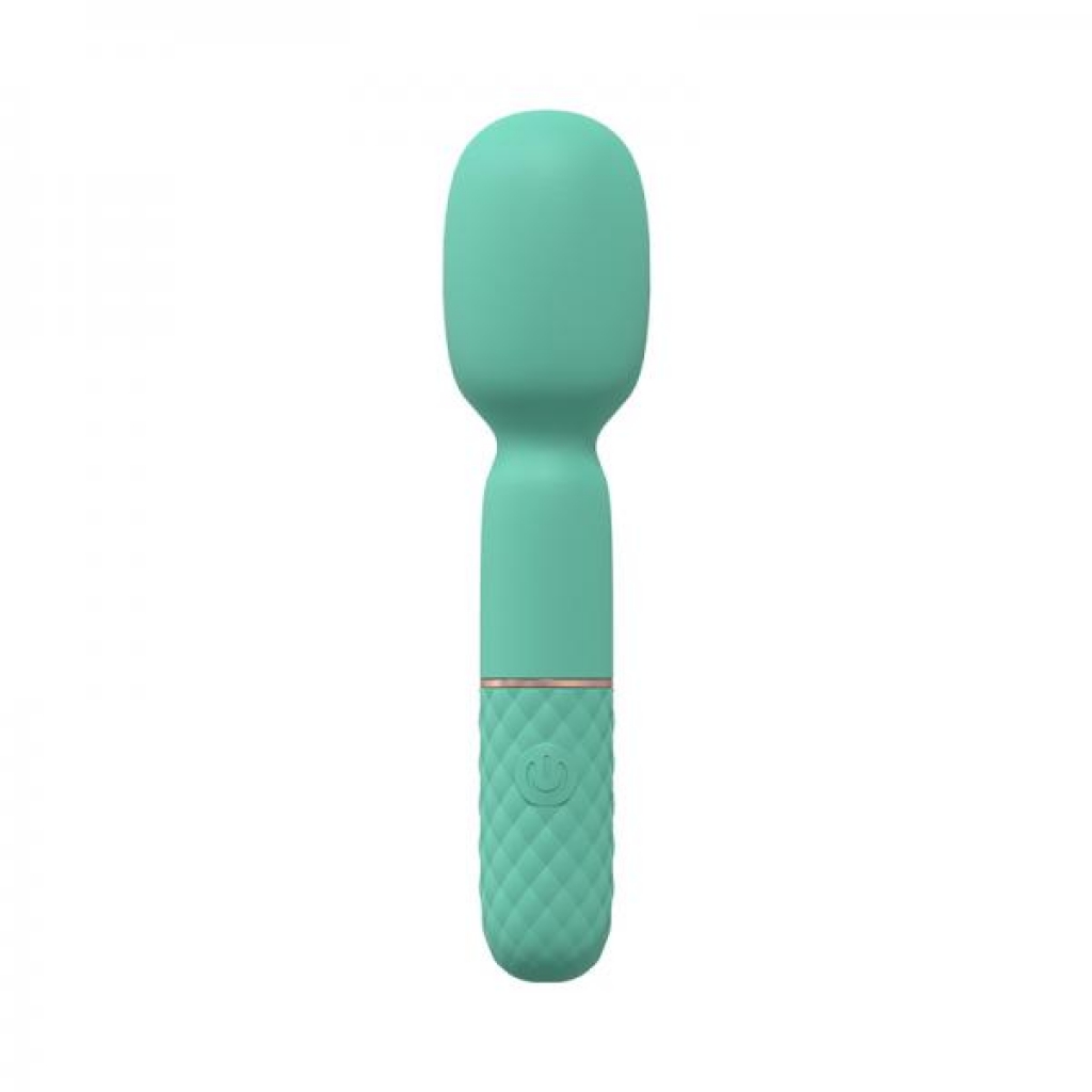 Loveline Bella 10 Speed Vibrating Mini-wand Silicone Rechargeable Waterproof Green - Body Massagers