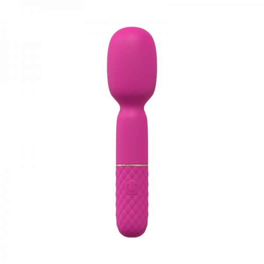 Loveline Bella 10 Speed Vibrating Mini-wand Silicone Rechargeable Waterproof Pink - Body Massagers