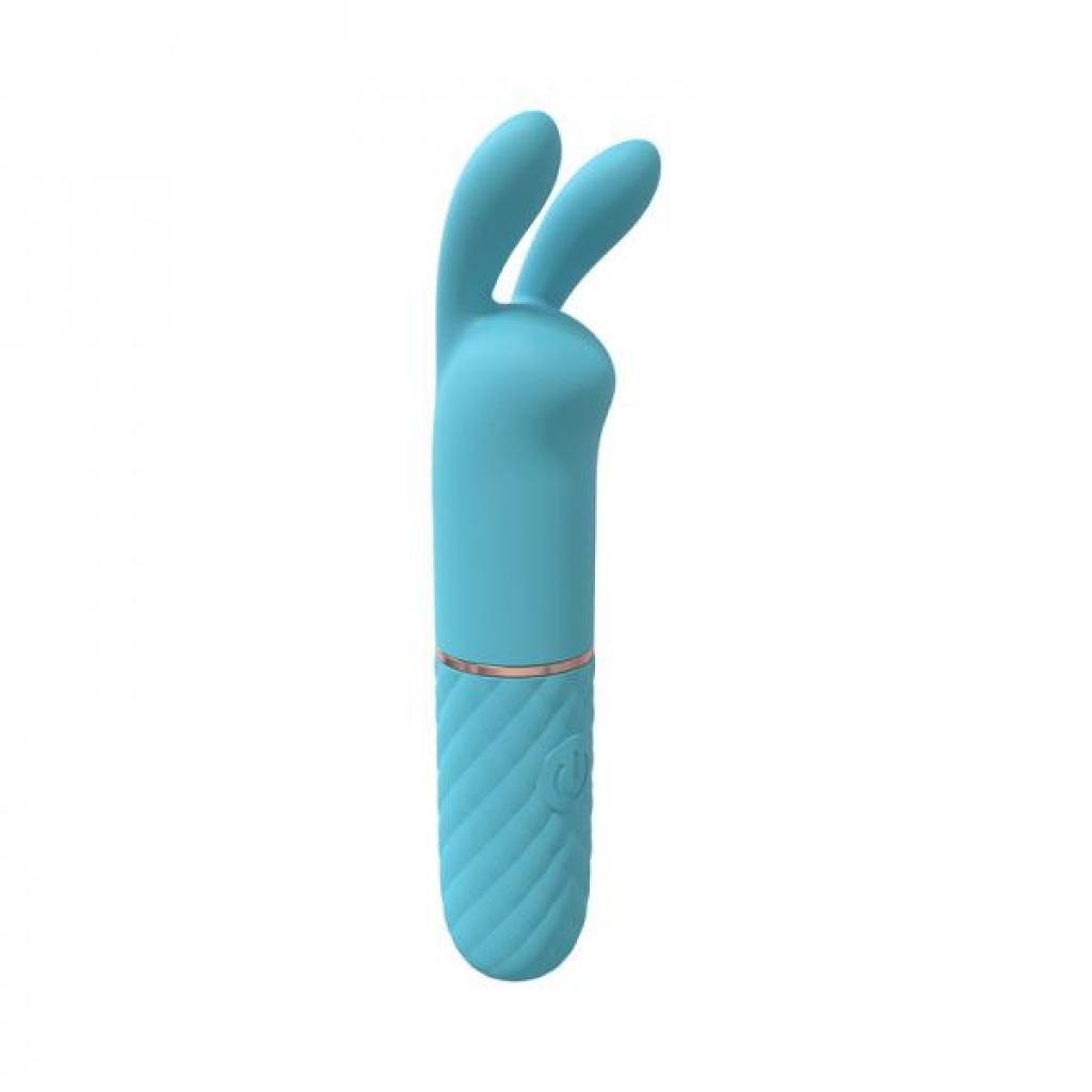Loveline Dona 10 Speed Vibrating Mini-rabbit Silicone Rechargeable Waterproof Blue - Rabbit Vibrators