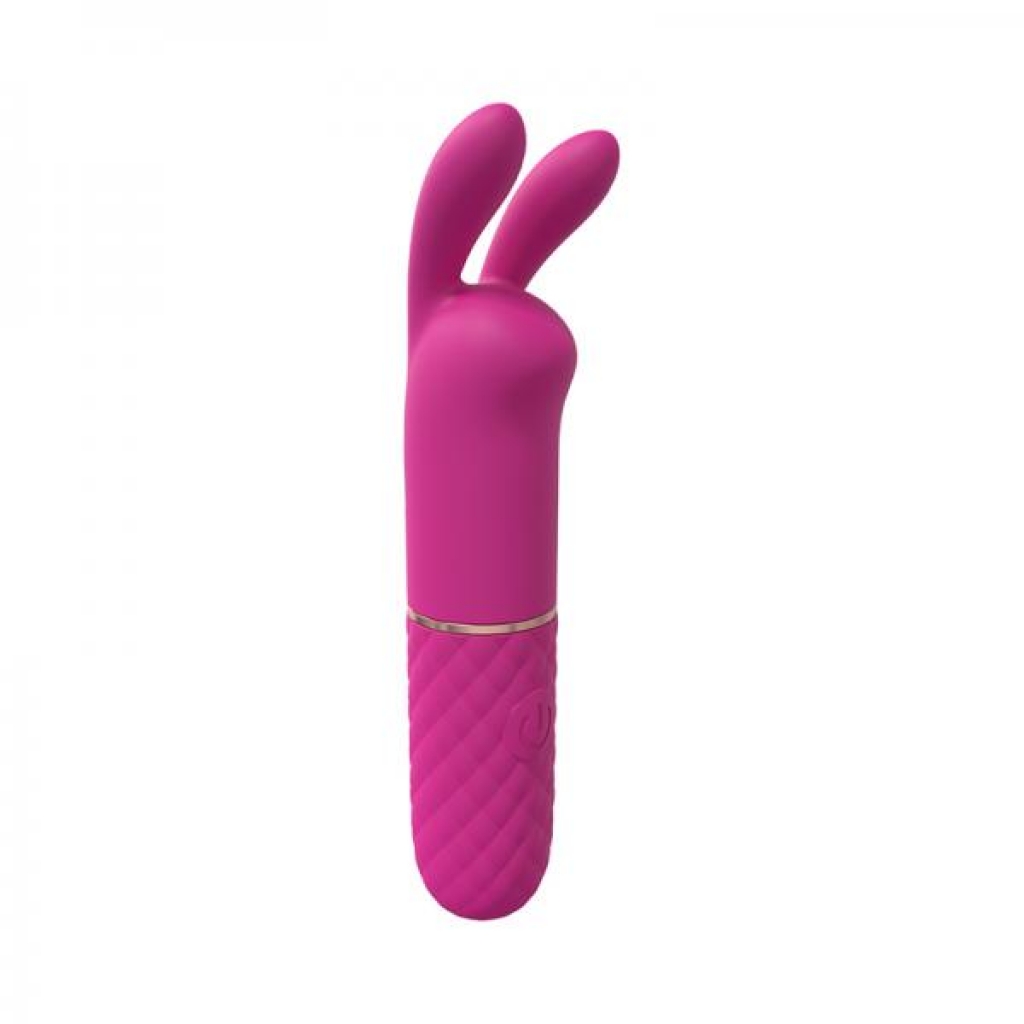Loveline Dona 10 Speed Vibrating Mini-rabbit Silicone Rechargeable Waterproof Pink - Rabbit Vibrators