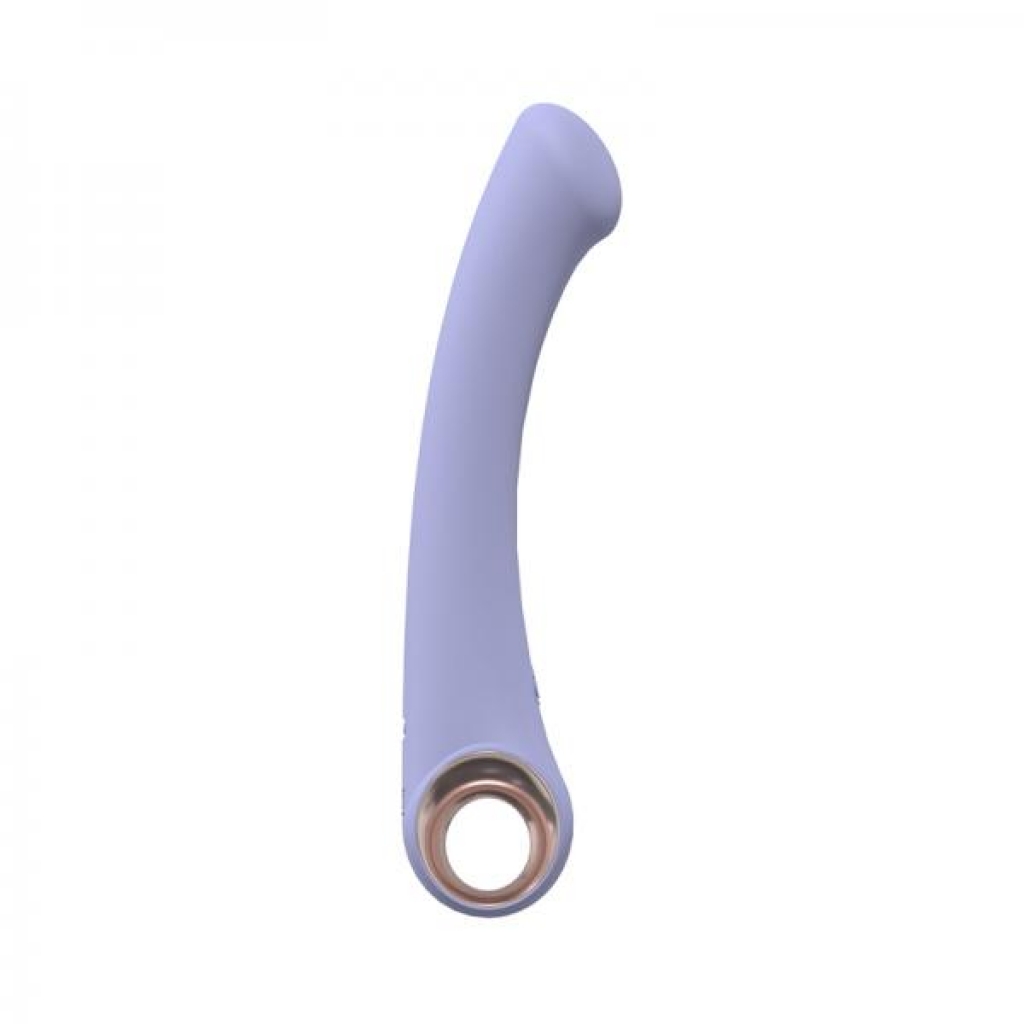 Loveline Luscious 10 Speed G-spot Vibe Silicone Rechargeable Waterproof Lavender - G-Spot Vibrators