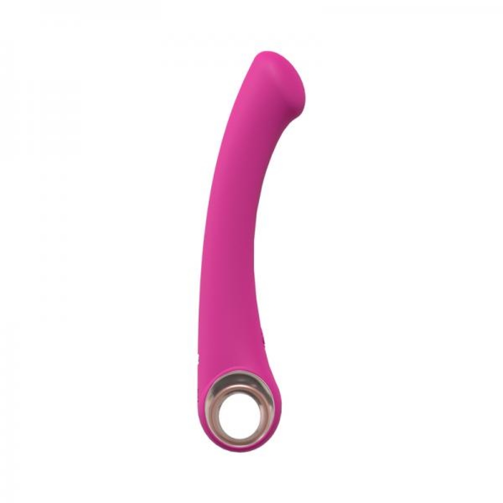 Loveline Luscious 10 Speed G-spot Vibe Silicone Rechargeable Waterproof Pink - G-Spot Vibrators