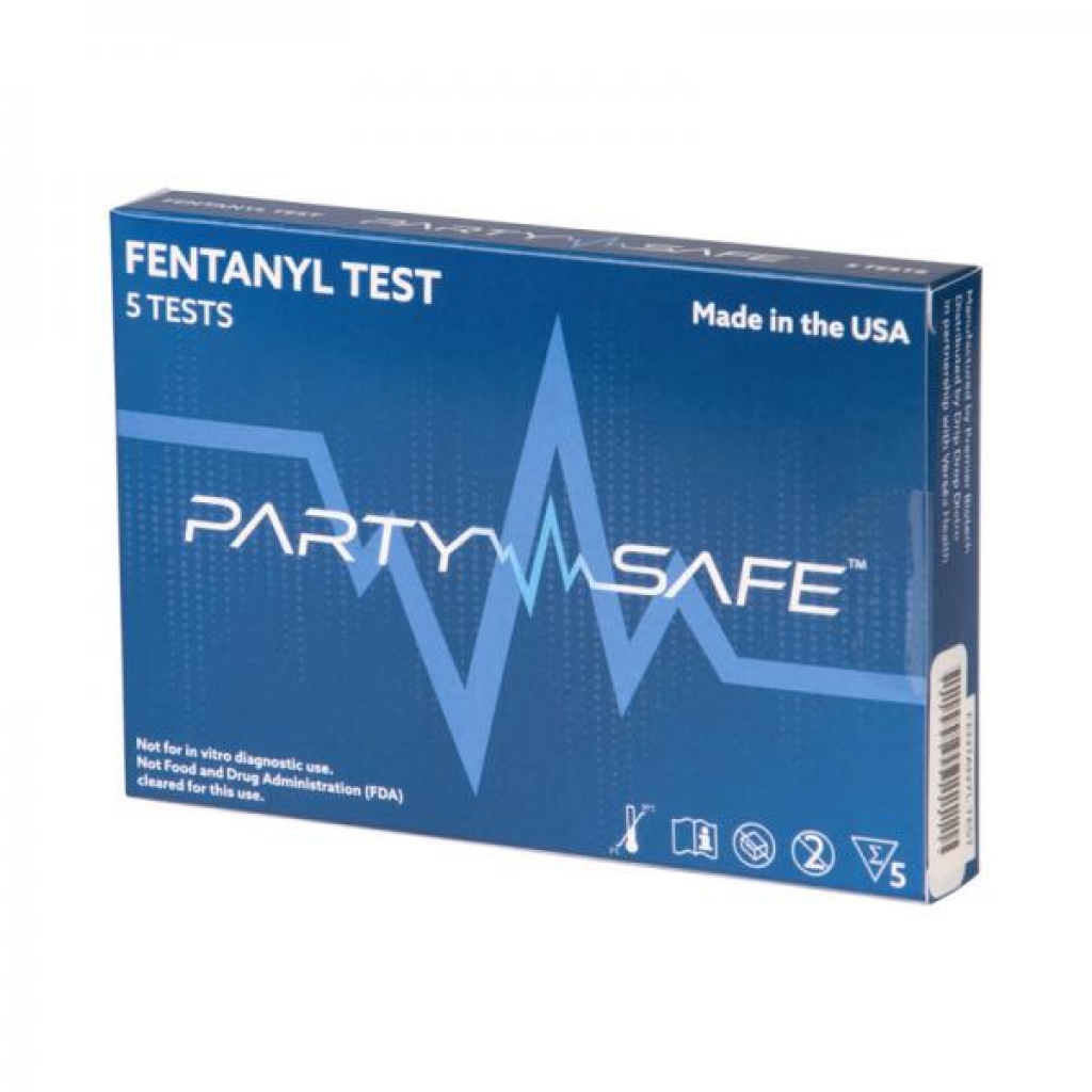 Party Safe Fentanyl Test Strips 5-test Kit - Anal Douches, Enemas & Hygiene