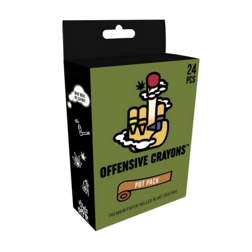 Offensive Crayons Pot Pack - Gag & Joke Gifts