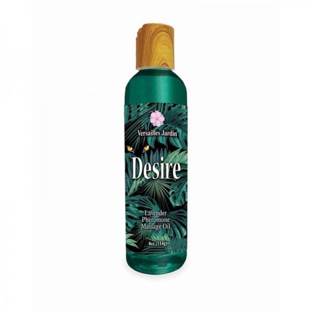 Desire Pheromone Massage Oil Lavender 4 Oz. - Sensual Massage Oils & Lotions