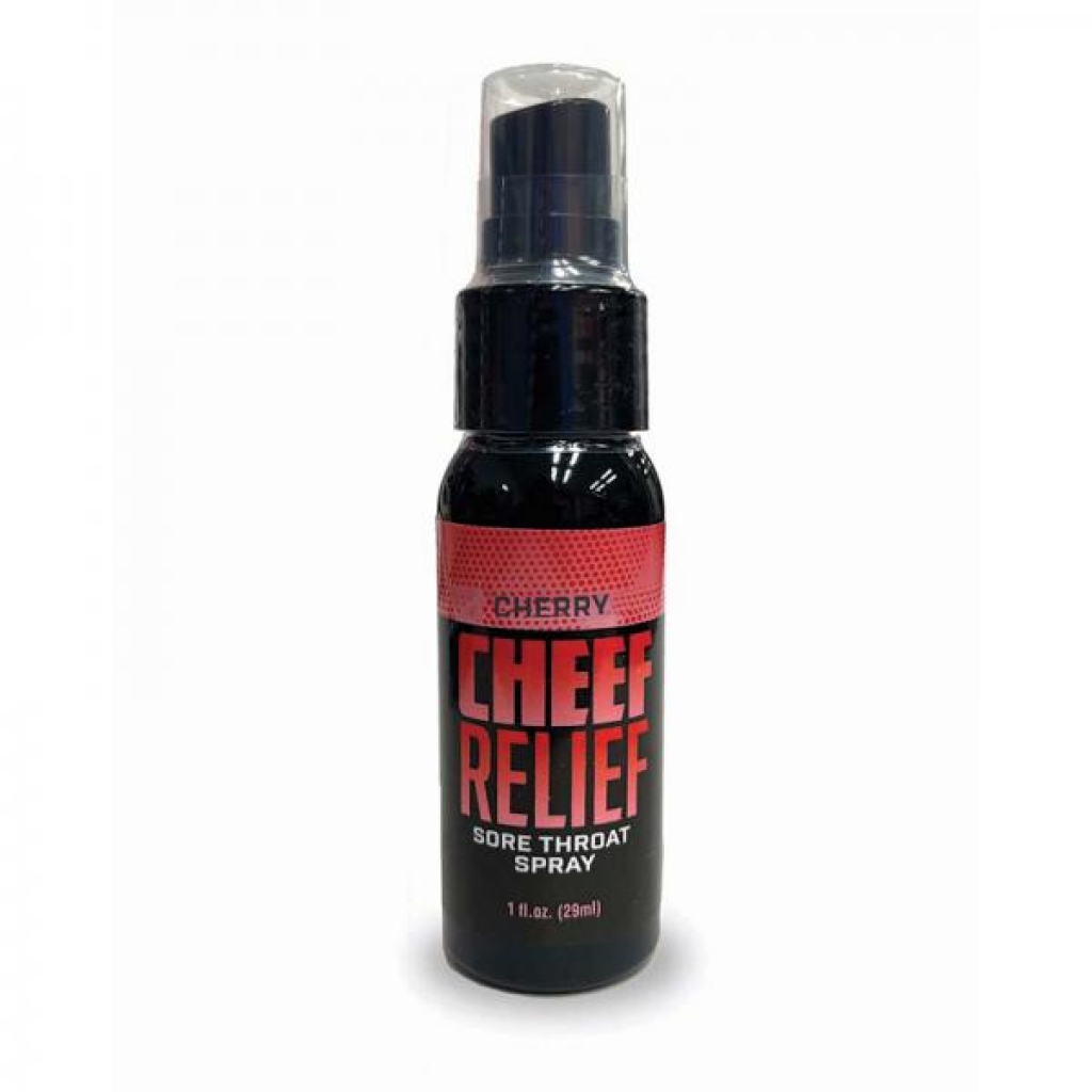 Cheef Relief Throat Spray Cherry 1 Oz. - Oral Sex