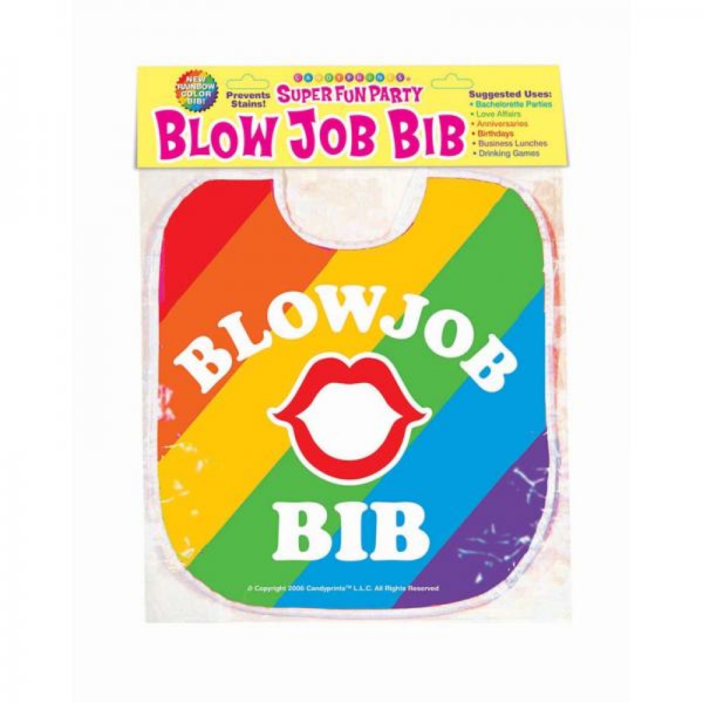 Blow Job Bib Rainbow - Party Wear