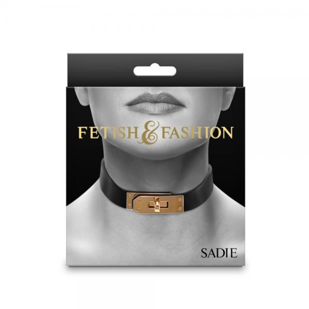 Fetish & Fashion Sadie Collar Black - Collars & Leashes