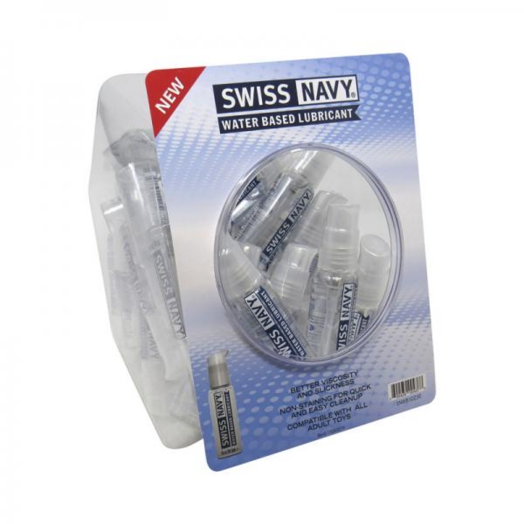 Swiss Navy Water Based Lubricant 1 Oz. 50-piece Fishbowl - Lubricants