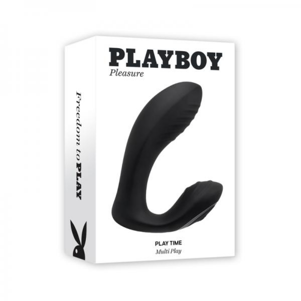 Playboy Play Time Rechargeable Silicone G- And P-spot Vibe - G-Spot Vibrators