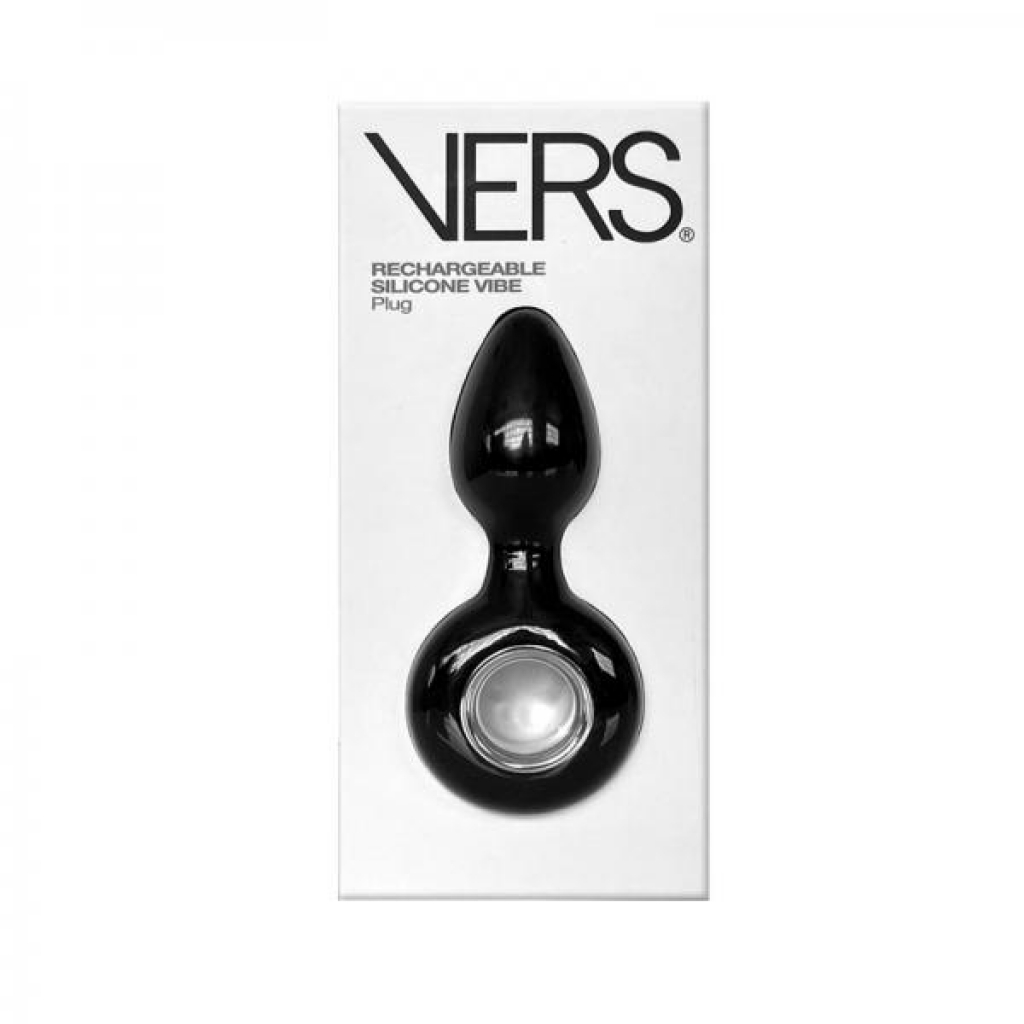 Vers Rechargeable Silicone Plug Vibe - Anal Plugs