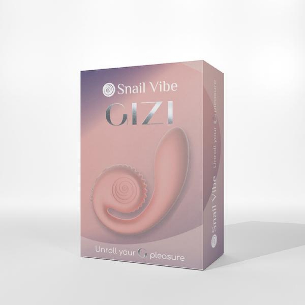 Snail Vibe Gizi Peachy Pink - G-Spot Vibrators Clit Stimulators