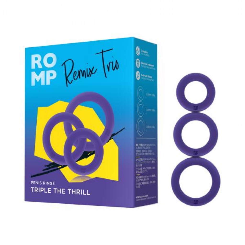 Romp Remix Trio - Cock Ring Trios