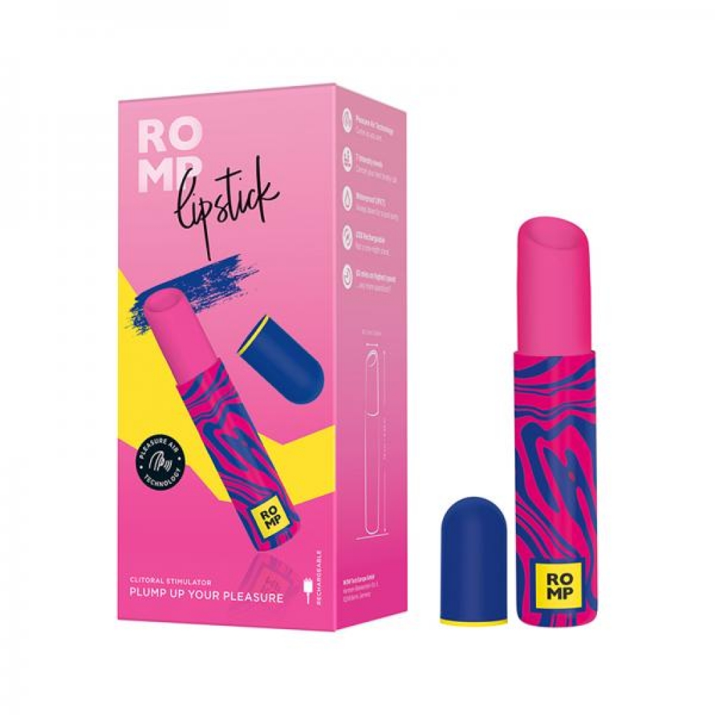 Romp Lipstick Pleasure Air Stimulator - Clit Suckers & Oral Suction