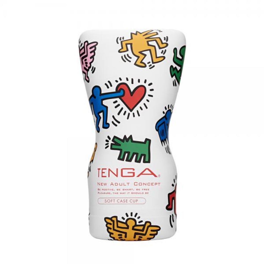 Tenga Keith Haring Soft Case Cup - Pocket Pussies