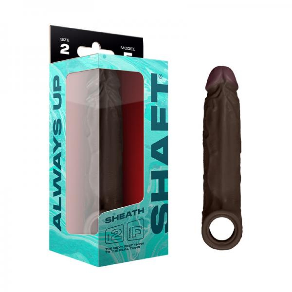 Shaft Model F: Sheath Mahogany Size 2 - Penis Sleeves & Enhancers