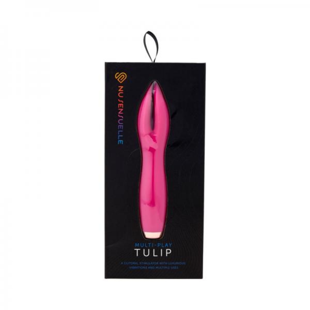 Nu Sensuelle Tulip Multi-play Stimulator Magenta - Clit Cuddlers