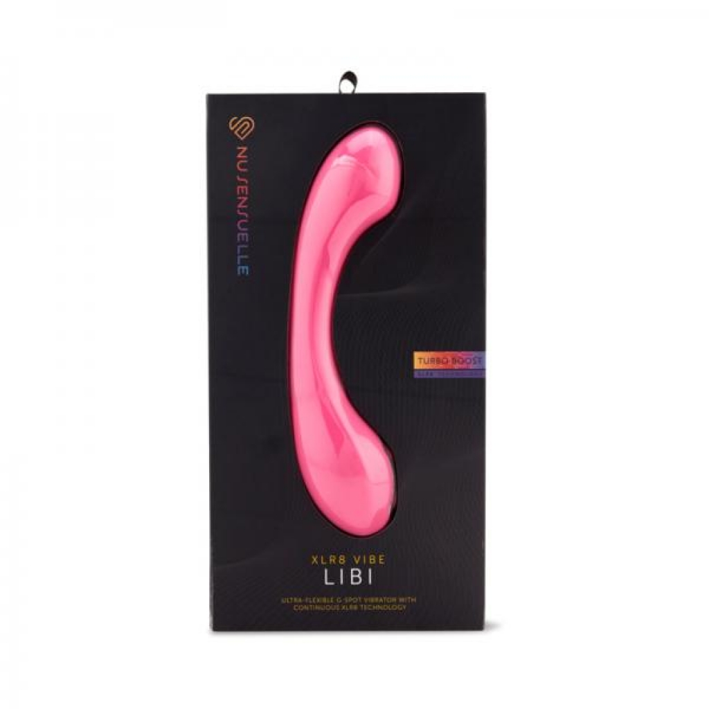 Nu Sensuelle Libi Xlr8 Flexible G-spot Vibe Deep Pink - G-Spot Vibrators