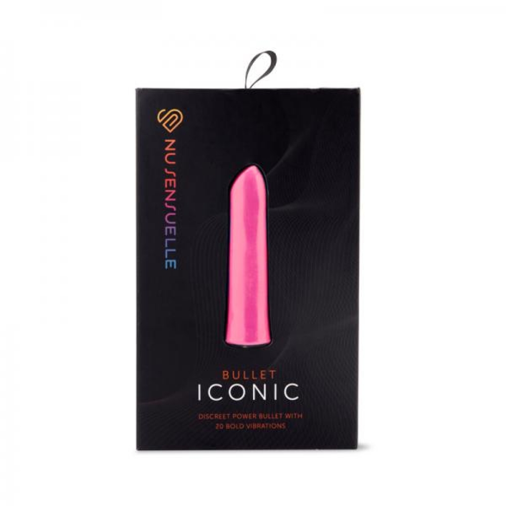 Nu Sensuelle Iconic Bullet Deep Pink - Bullet Vibrators
