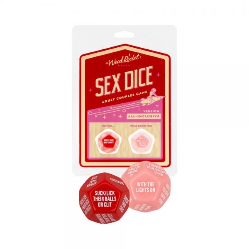 Sex Dice: All-inclusive - Gag & Joke Gifts