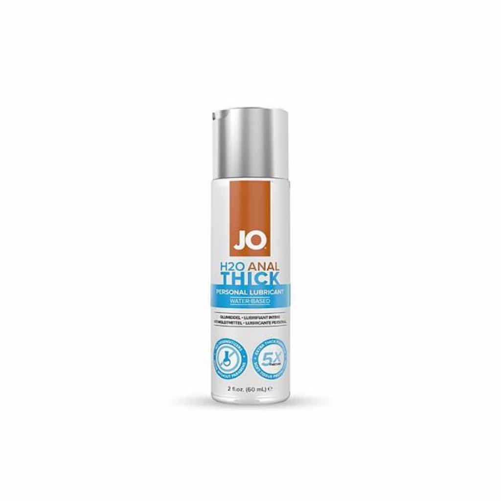 Jo H2o Anal Thick Lubricant 2 Oz. - Anal Lubricants