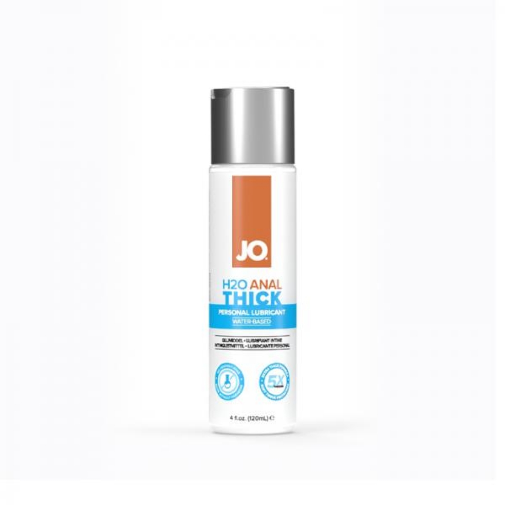 Jo H2o Anal Thick Lubricant 4 Oz. - Anal Lubricants