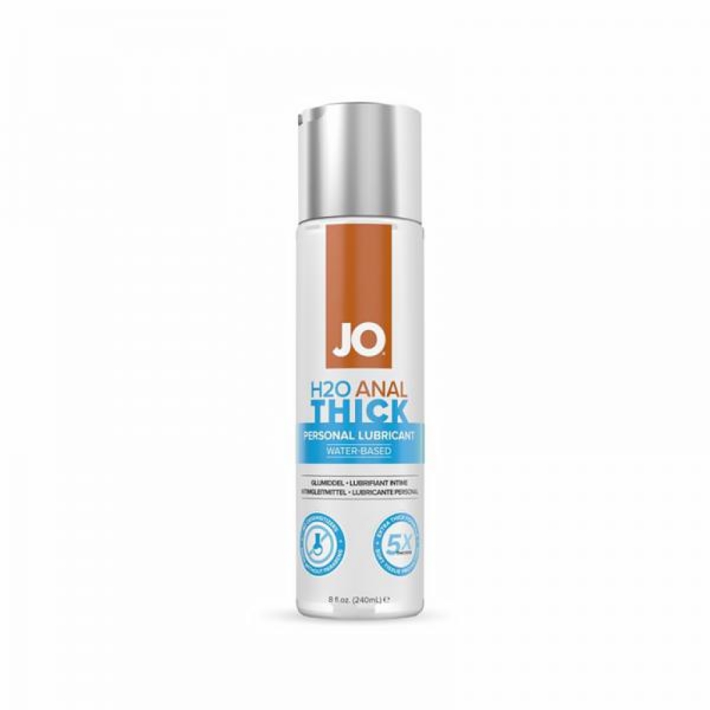 Jo H2o Anal Thick Lubricant 8 Oz. - Anal Lubricants