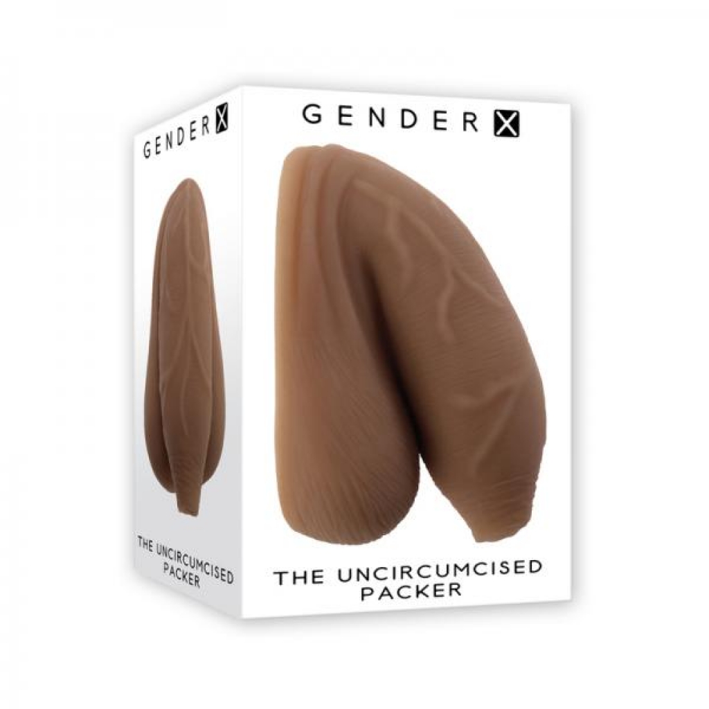 Gender X The Uncircumcised Packer Dark Packer Tpe Dark - Fetish Clothing