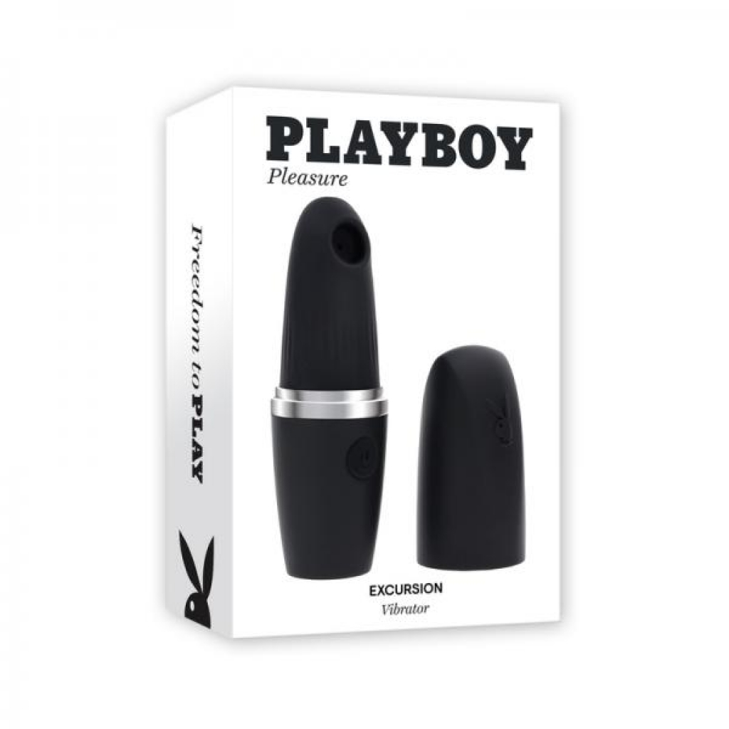Playboy Excursion Rechargeable Suction Vibe Silicone 2am - Clit Cuddlers