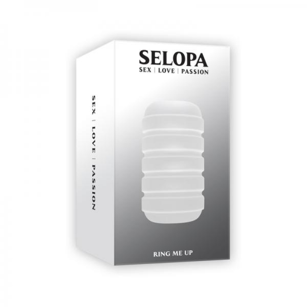 Selopa Ring Me Up Stroker Tpe Clear - Masturbation Sleeves