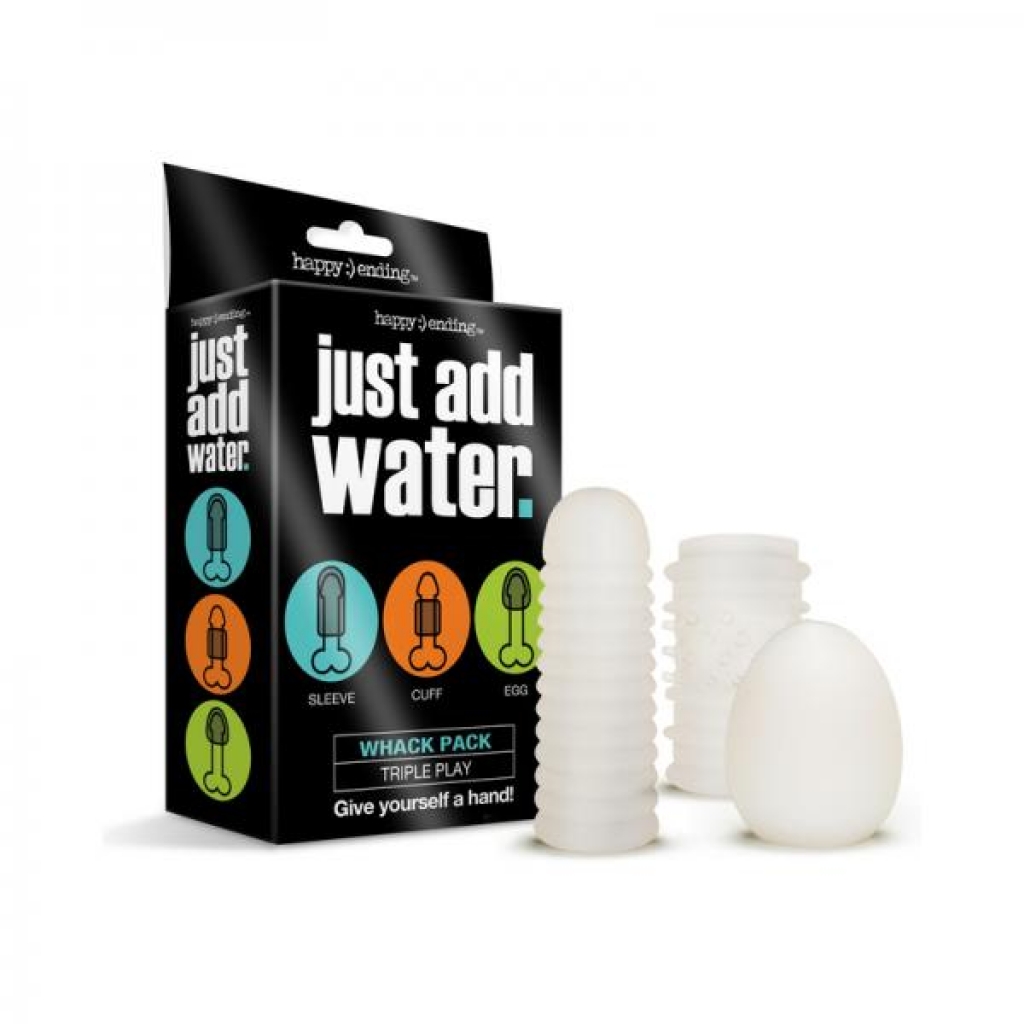 Just Add Water Whack Pack Triple Play - Pocket Pussies