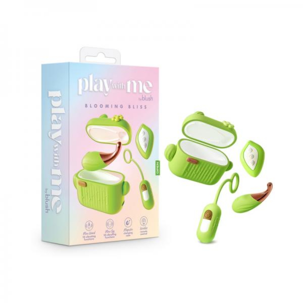 Play With Me Blooming Bliss Green - Bullet Vibrators
