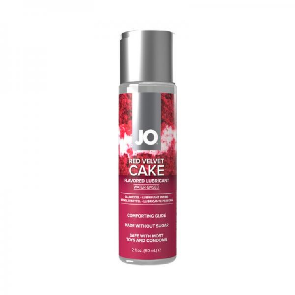 Jo Red Velvet Cake Flavored Water-based Lubricant 2 Oz. - Lickable Body