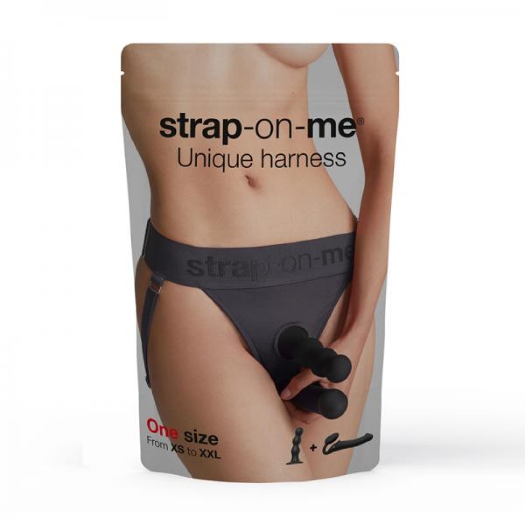 Strap-on-me Harness Lingerie Unique One Size Grey - Harnesses