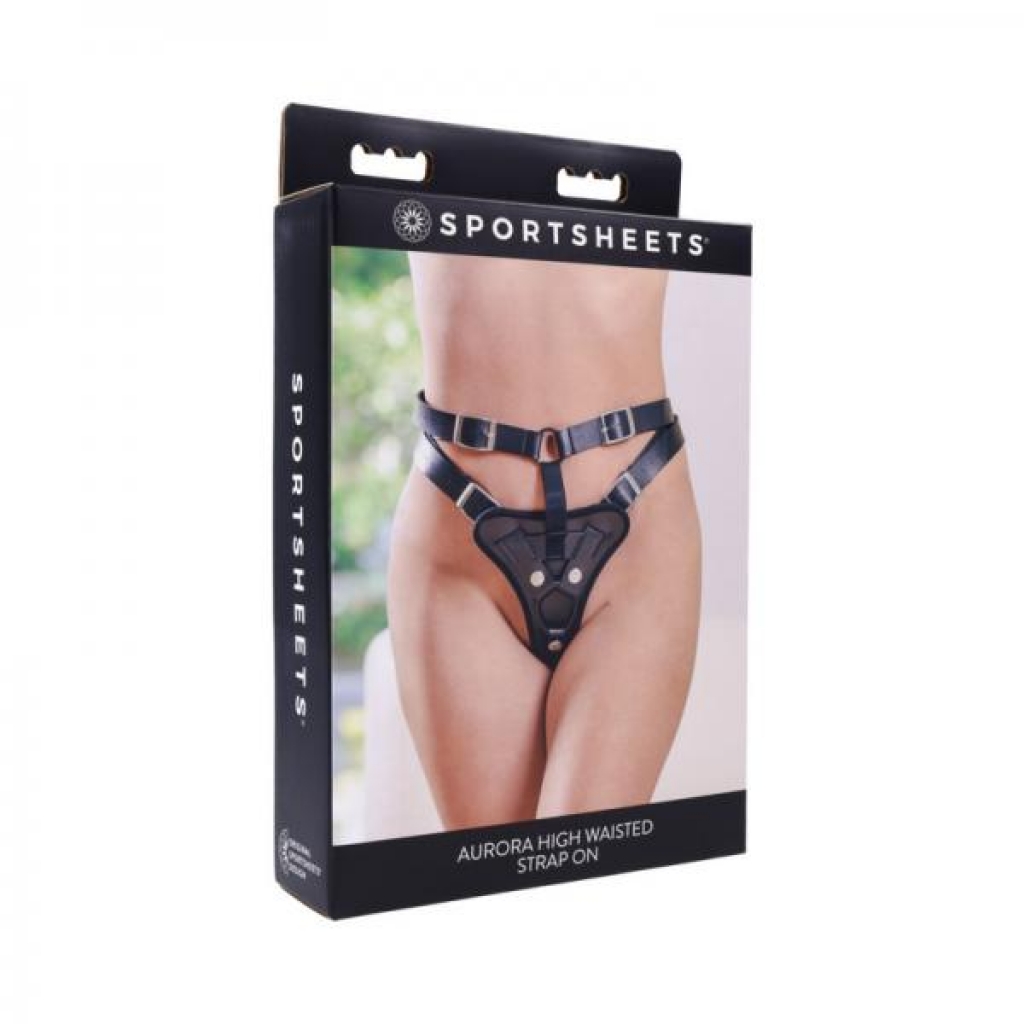 Sportsheets Aurora High Waisted Strap On - Harness & Dong Sets