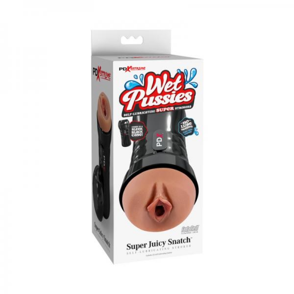 Pdx Extreme Wet Pussies Super Juicy Snatch Brown - Fleshlight